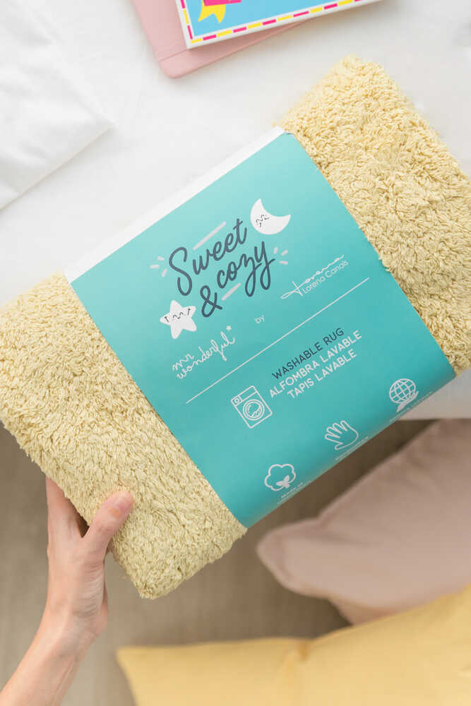 WASHABLE RUG YOU'RE MY SUNSHINE Mr Wonderful x Lorena Canals