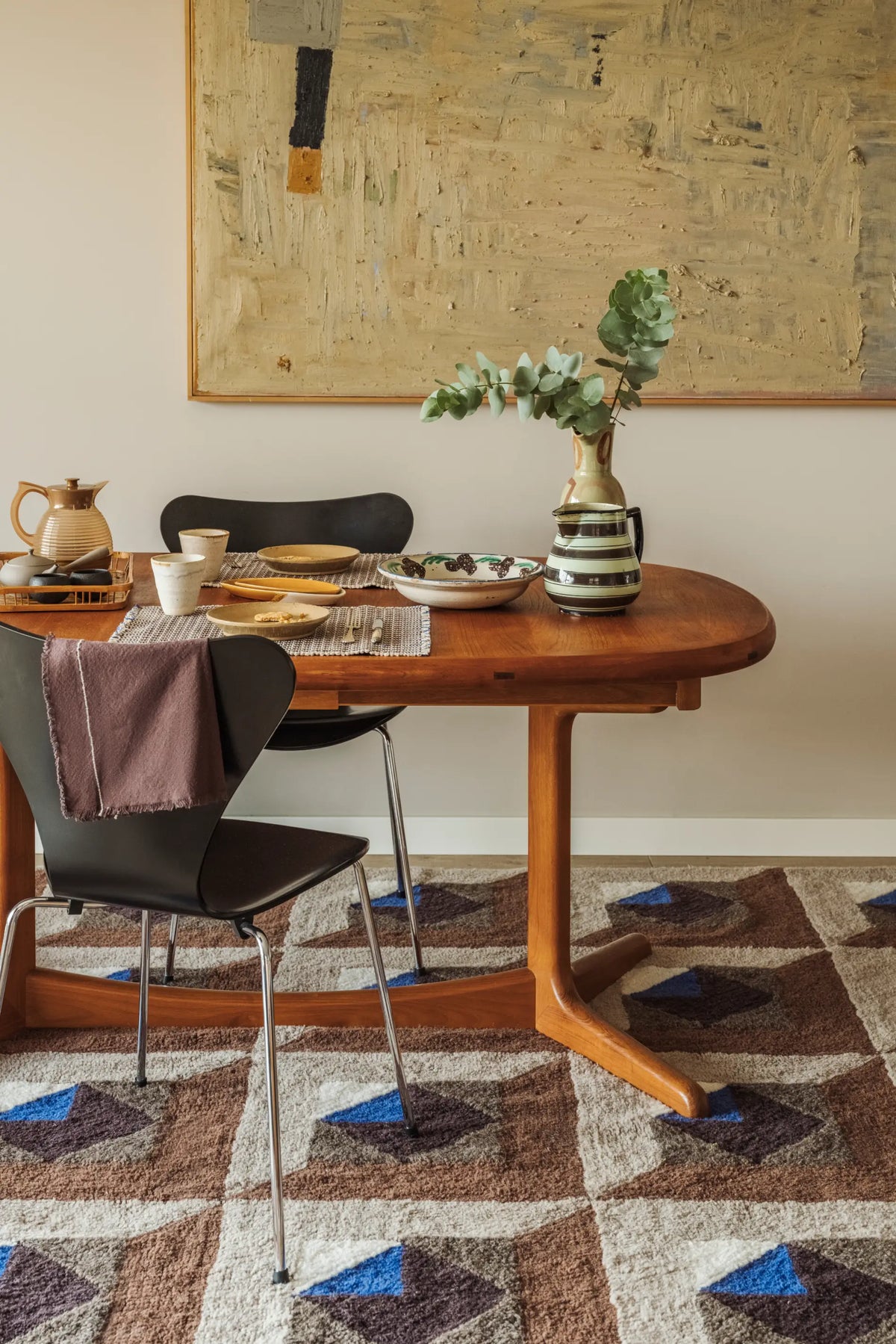 WOLLTEPPICH TESSERA BROWN