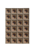 TAPIS EN LAINE TESSERA KHAKI