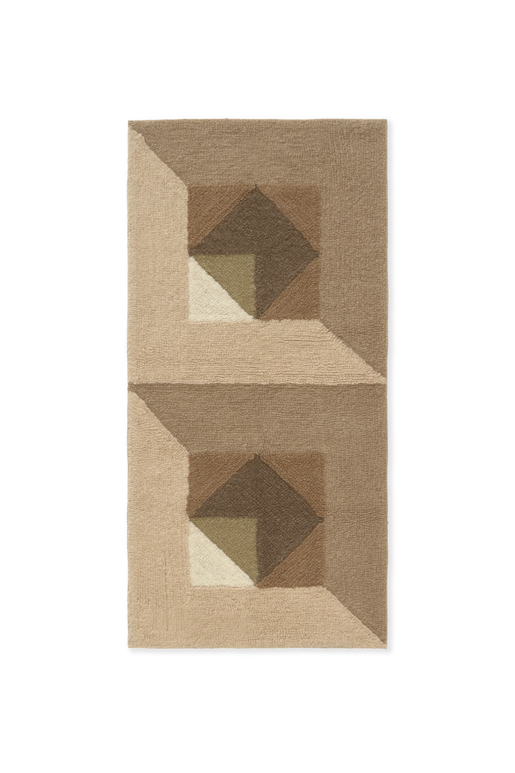 TAPIS EN LAINE TESSERA NATURAL SMALL