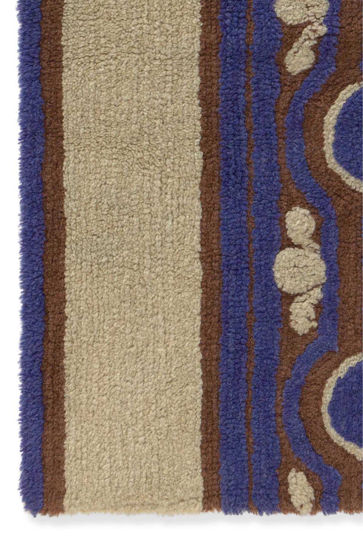 WOOL RUNNER RUG PETAL