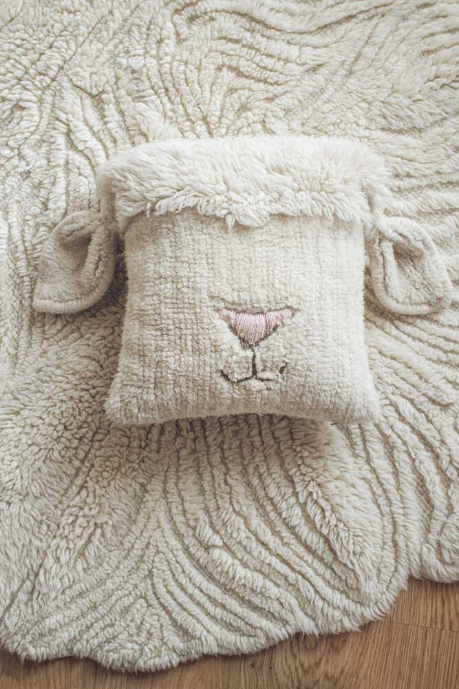 WOOLABLE CUSHION PINK NOSE SHEEP Lorena Canals