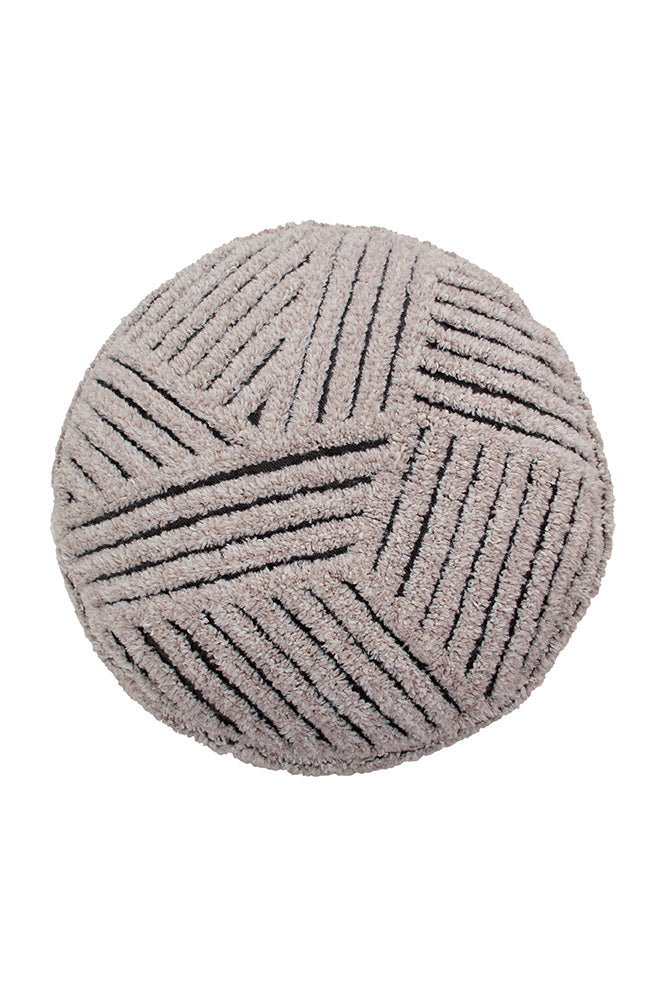 WOOLABLE POUF FIELDS Lorena Canals