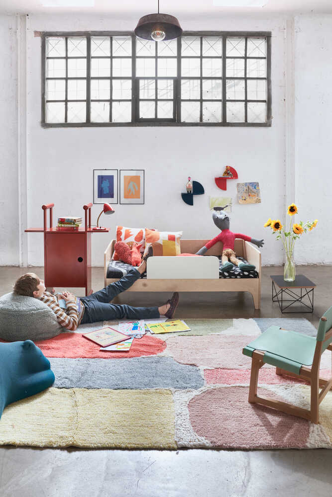 WOOLABLE RUG ABSTRACT Donna Wilson x Lorena Canals