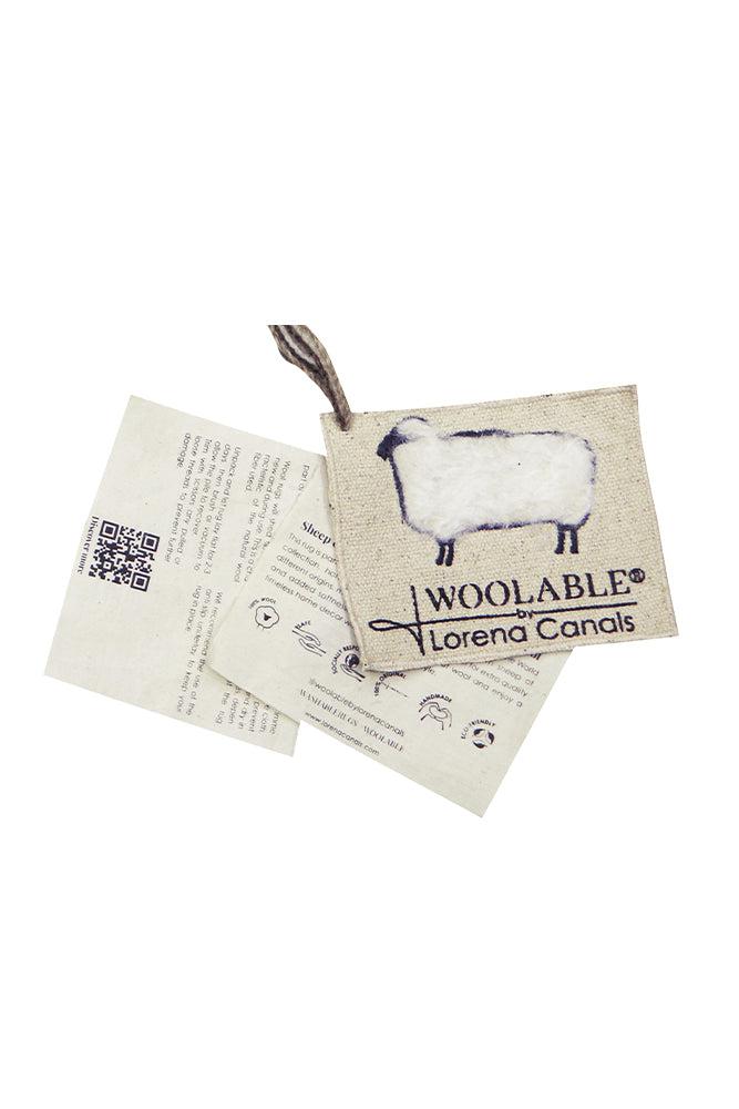 WOOLABLE RUG ARCTIC CIRCLE - SHEEP WHITE Lorena Canals