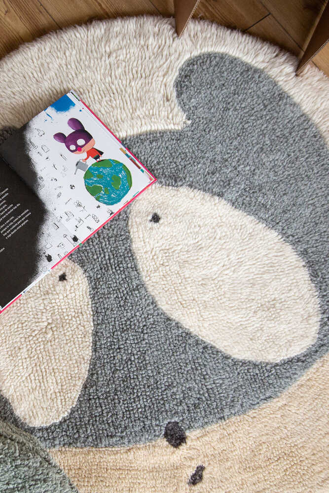 Edgar Plans Woolable Rug Miss Astromouseその他