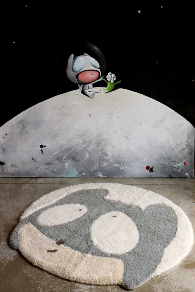 WOOLABLE RUG ASTROMOUSE Edgar Plans x Lorena Canals