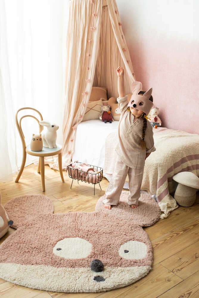 WOOLABLE RUG MISS MIGHTY MOUSE Edgar Plans x Lorena Canals