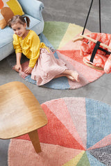 WOOLABLE RUG PIE CHART Donna Wilson x Lorena Canals