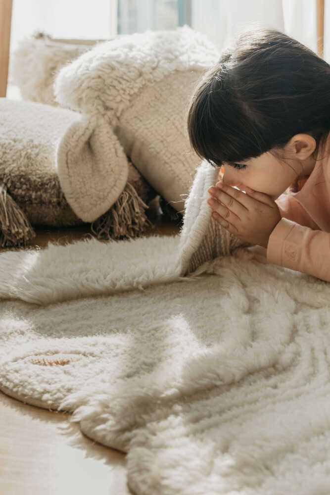 WOOLABLE RUG PINK NOSE SHEEP Lorena Canals