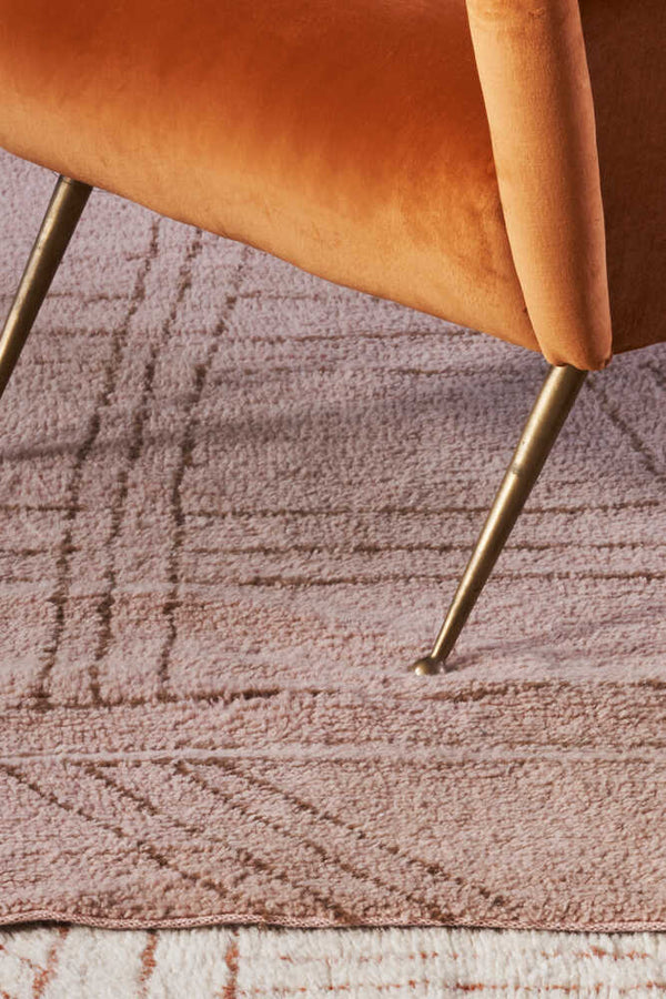 WOOLABLE RUG SHUKA DUSTY PINK Lorena Canals