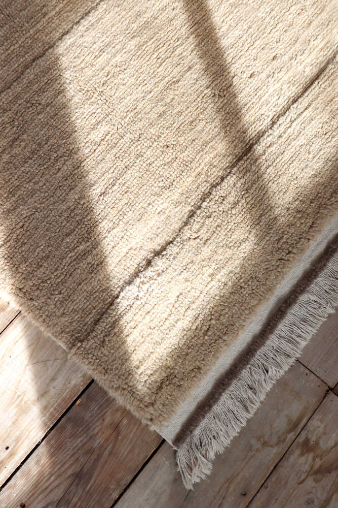WOOLABLE RUG STEPPE - SHEEP BEIGE Lorena Canals