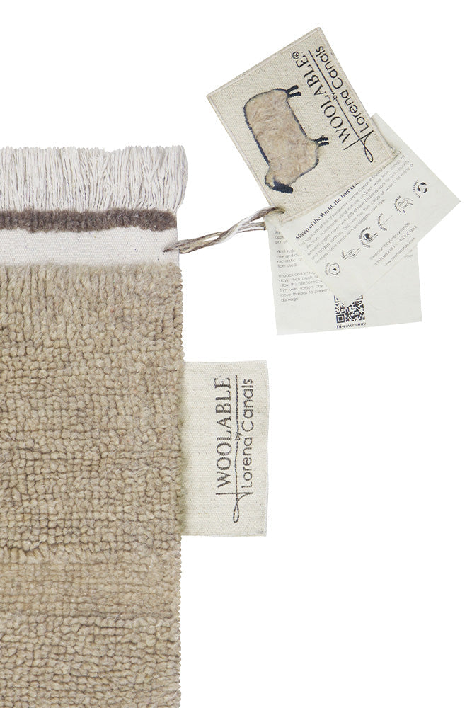 WOOLABLE RUG STEPPE - SHEEP BEIGE Lorena Canals