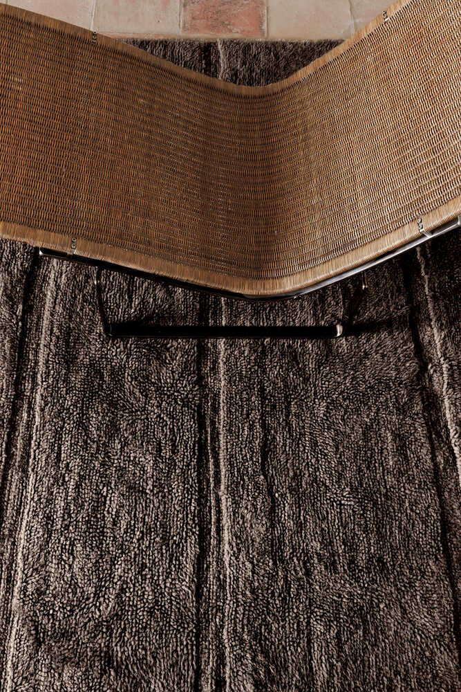 WOOLABLE RUG STEPPE - SHEEP BROWN Lorena Canals