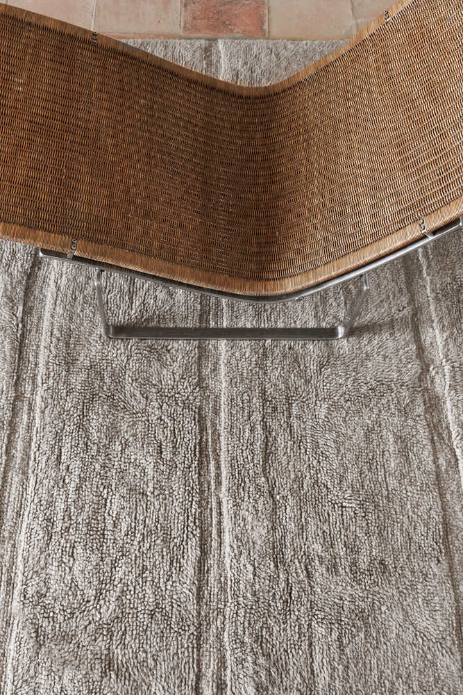 WOOLABLE RUG STEPPE - SHEEP GREY Lorena Canals
