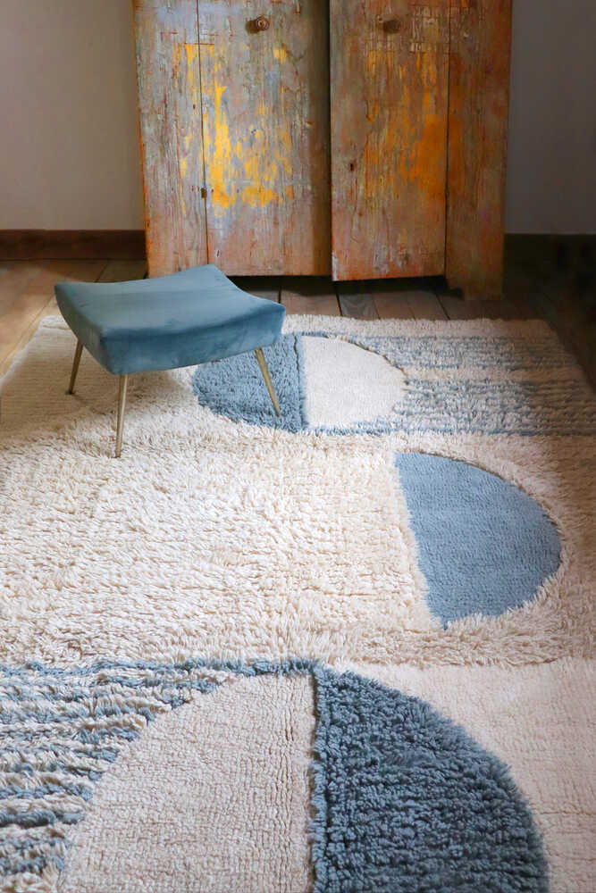 WOOLABLE RUG SUN RAYS Regina Giménez x Lorena Canals