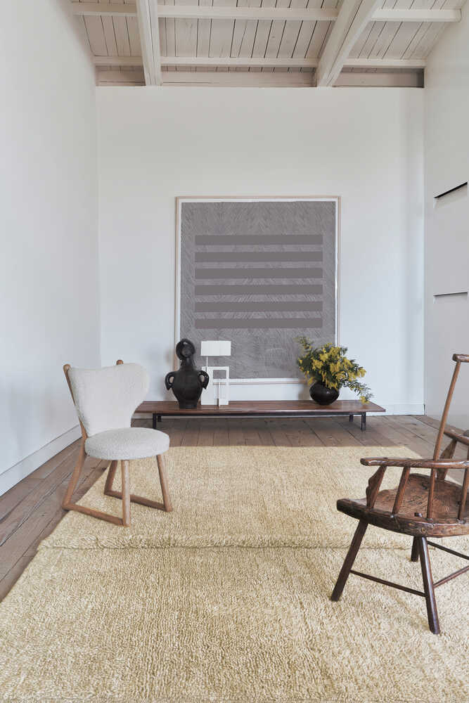 WOOLABLE RUG TUNDRA - BLENDED SHEEP BEIGE Lorena Canals