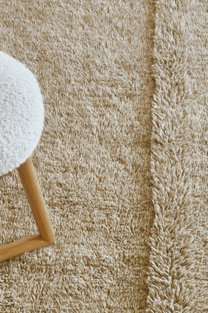 WOOLABLE RUG TUNDRA - BLENDED SHEEP BEIGE Lorena Canals