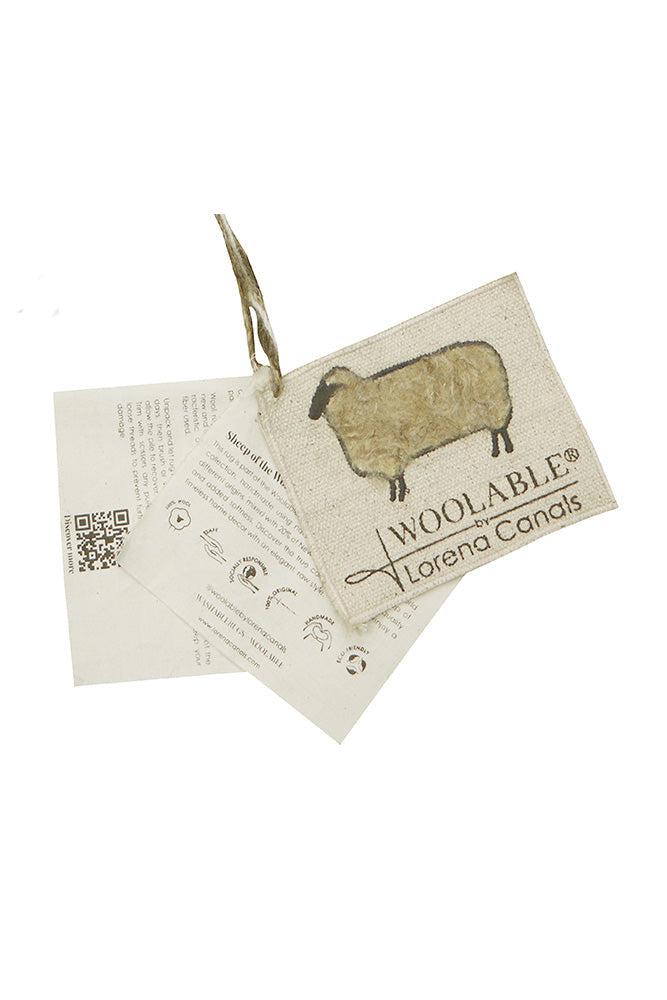 WOOLABLE RUG TUNDRA - BLENDED SHEEP BEIGE Lorena Canals