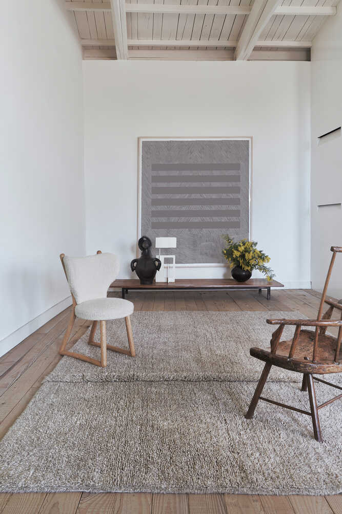 WOOLABLE RUG TUNDRA - BLENDED SHEEP GREY Lorena Canals