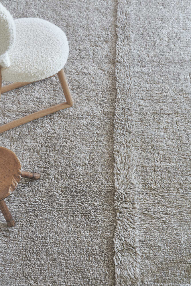 WOOLABLE RUG TUNDRA - BLENDED SHEEP GREY Lorena Canals