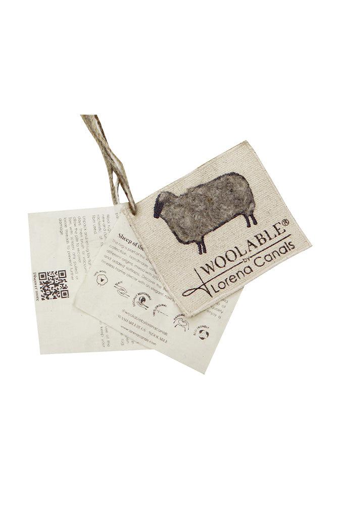 WOOLABLE RUG TUNDRA - BLENDED SHEEP GREY Lorena Canals