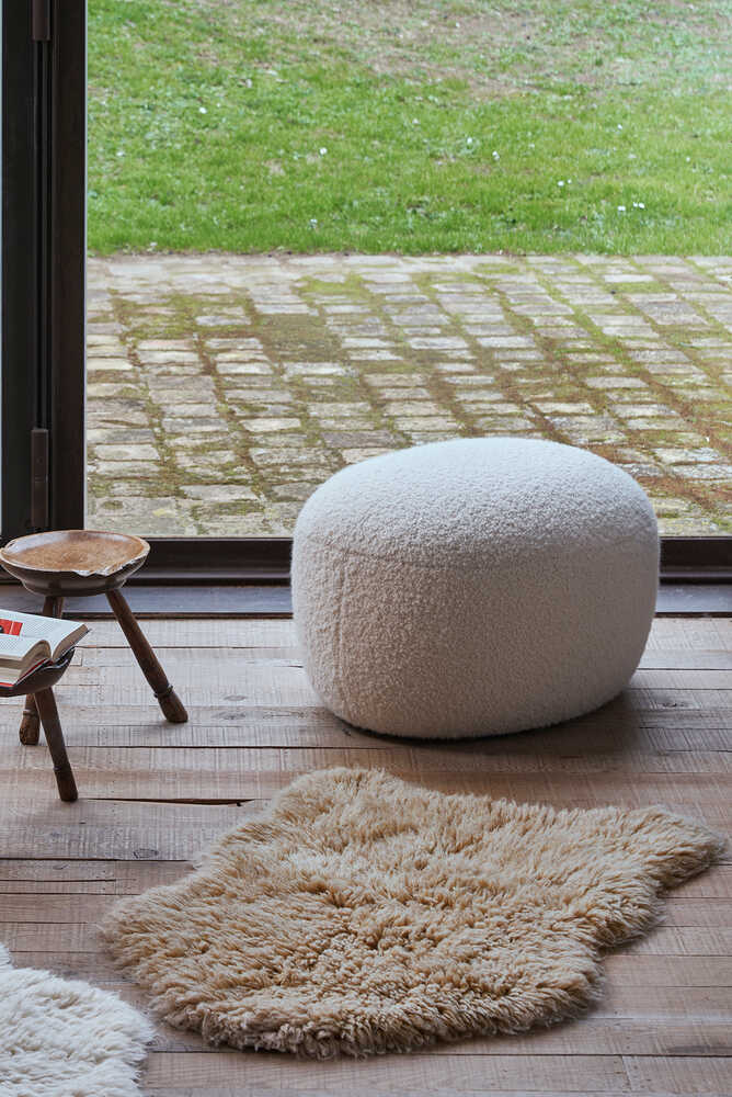 WOOLABLE RUG WOOLLY - SHEEP BEIGE Lorena Canals