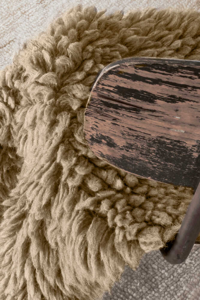 WOOLABLE RUG WOOLLY - SHEEP BEIGE Lorena Canals
