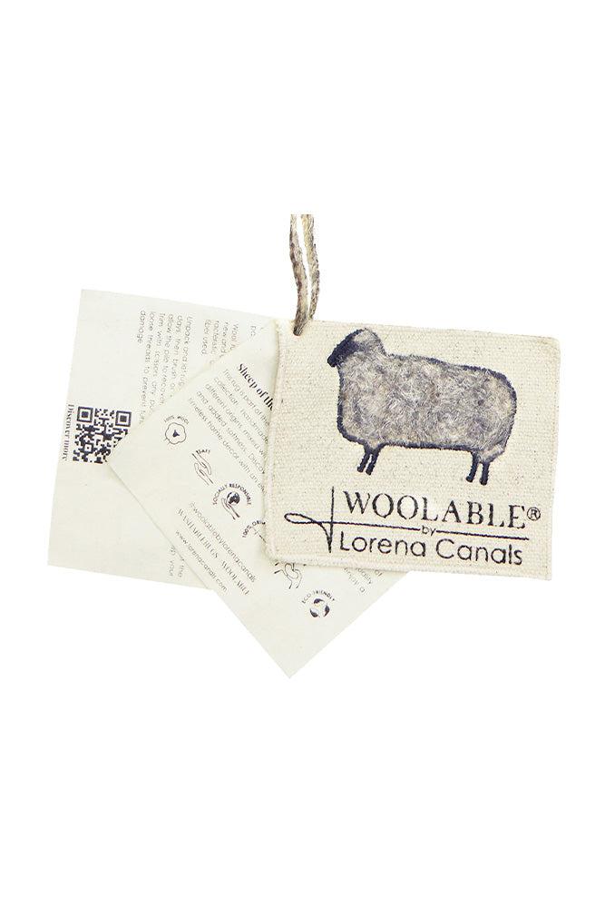 WOOLABLE RUG WOOLLY - SHEEP GREY Lorena Canals