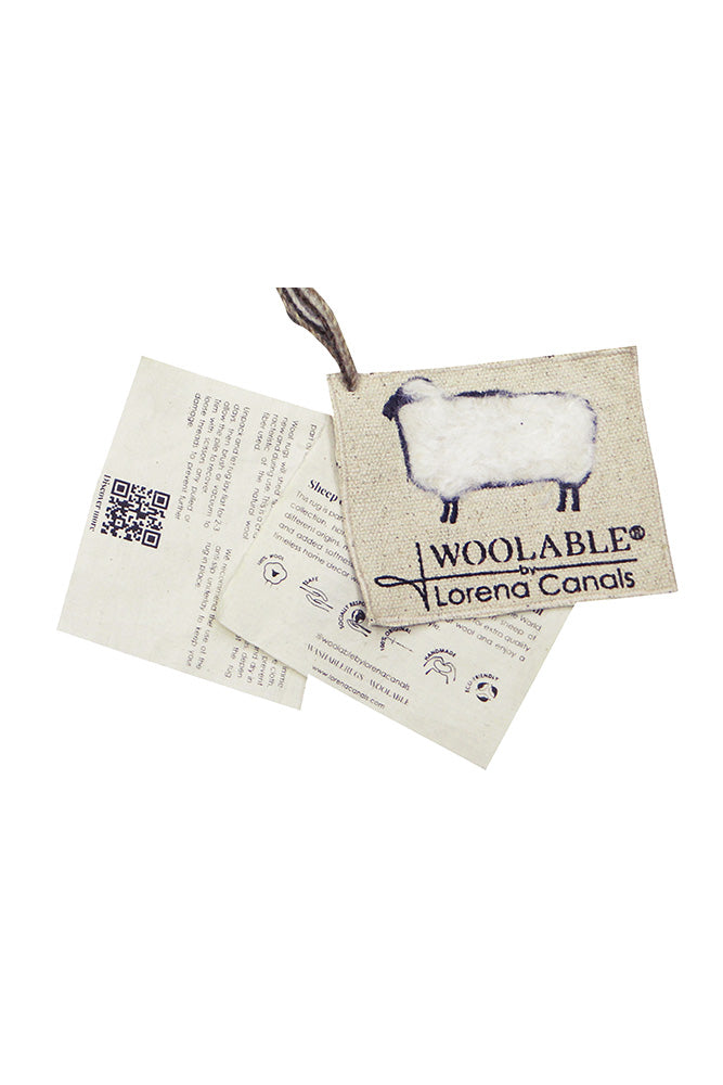 WOOLABLE RUG WOOLLY - SHEEP WHITE Lorena Canals