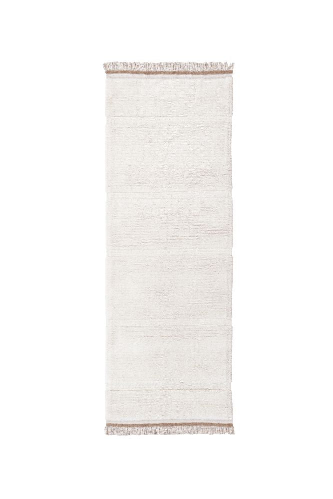 WOOLABLE RUNNER RUG STEPPE - SHEEP WHITE