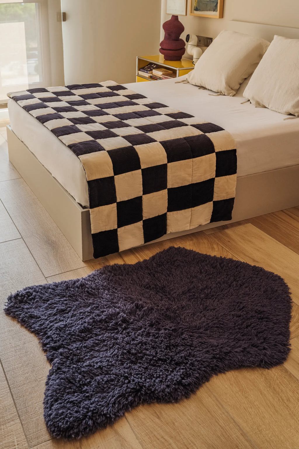 ALFOMBRA WOOLABLE WOOLLY - SHEEP BLUE