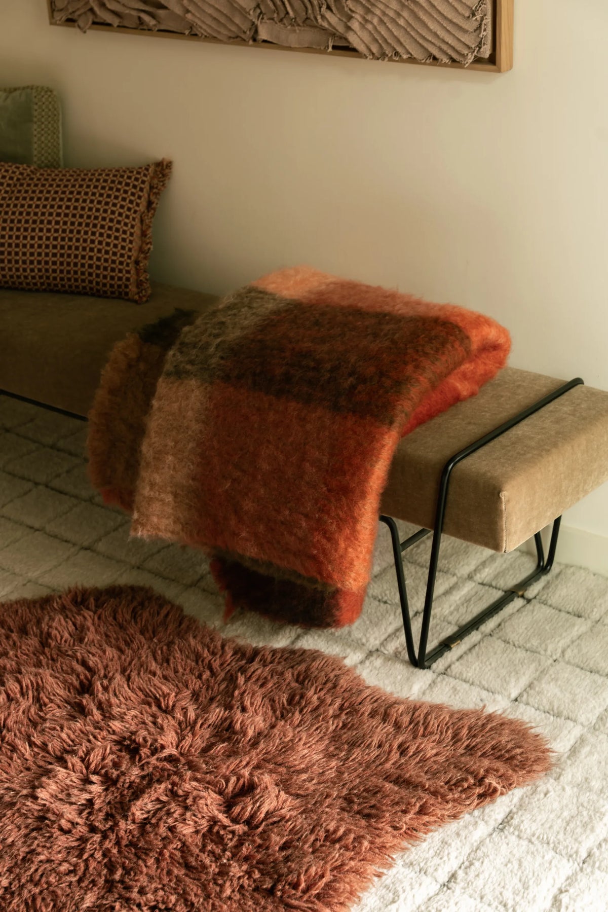 WOOLABLE RUG WOOLLY - SHEEP RED